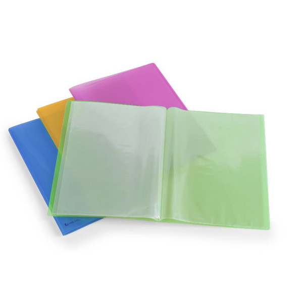 Kensington ICE A4 Slim Display Book 40 Pockets Assorted