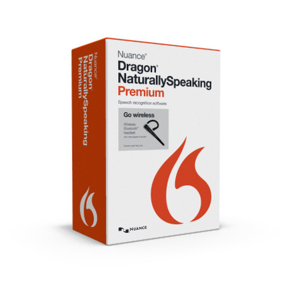 Nuance Dragon NaturallySpeaking 13 Premium Wireless