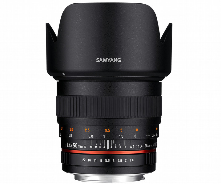 Samyang 50mm F1.4 AS UMC SLR Wide lens Black