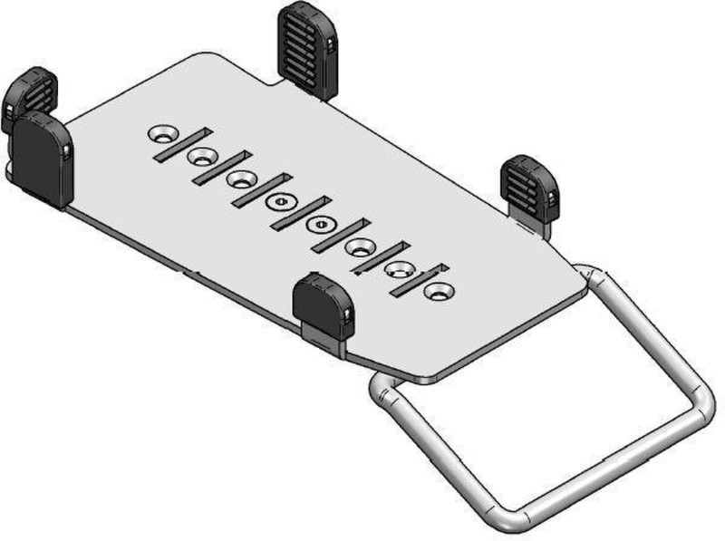 SpacePole ING3501-MH-02 Для помещений Passive holder Черный подставка / держатель