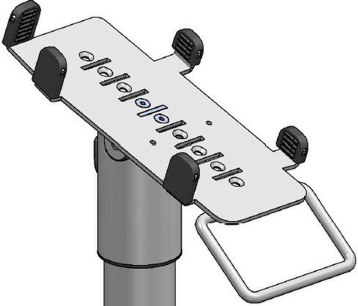 SpacePole VER171-DM-02 Indoor Active holder Black holder