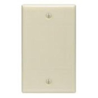Unirise WP-BLANK-IVY Ivory switch plate/outlet cover
