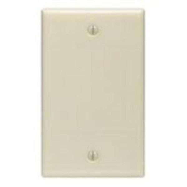 Unirise WP-BLANK-IVY Ivory switch plate/outlet cover