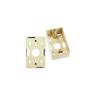 Unirise SMB-1G-IVY Ivory switch plate/outlet cover