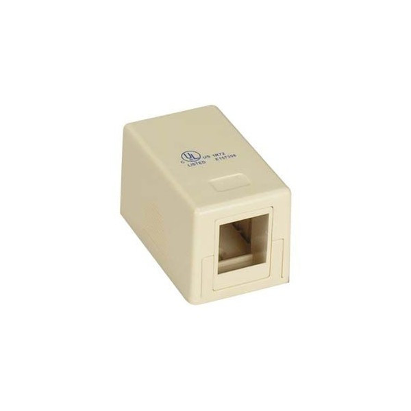 Unirise SMB-1PT-IVY Ivory switch plate/outlet cover