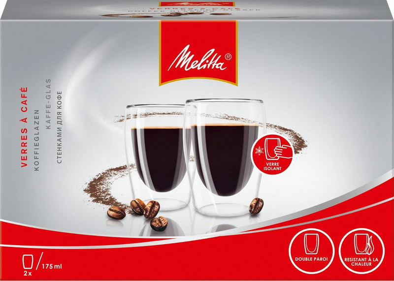 Melitta 212903 2шт питьевой стакан