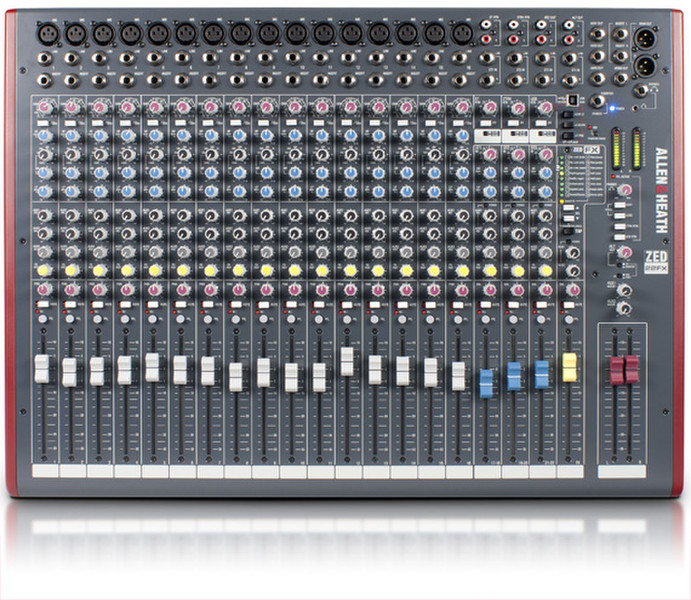 Allen & Heath ZED22FX 22канала Серый, Красный аудиомикшер