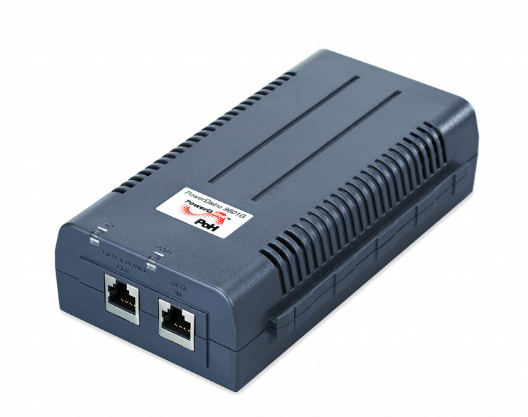 Microsemi 9601G Gigabit Ethernet 57V PoE adapter