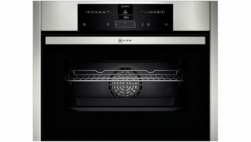 Neff CCR 2522 N Electric oven 47л A+ Черный, Нержавеющая сталь