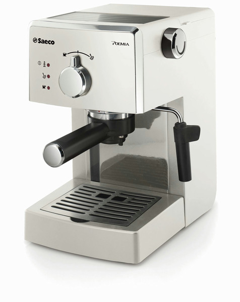 Saeco Poemia HD8423/21 1.25L White coffee maker