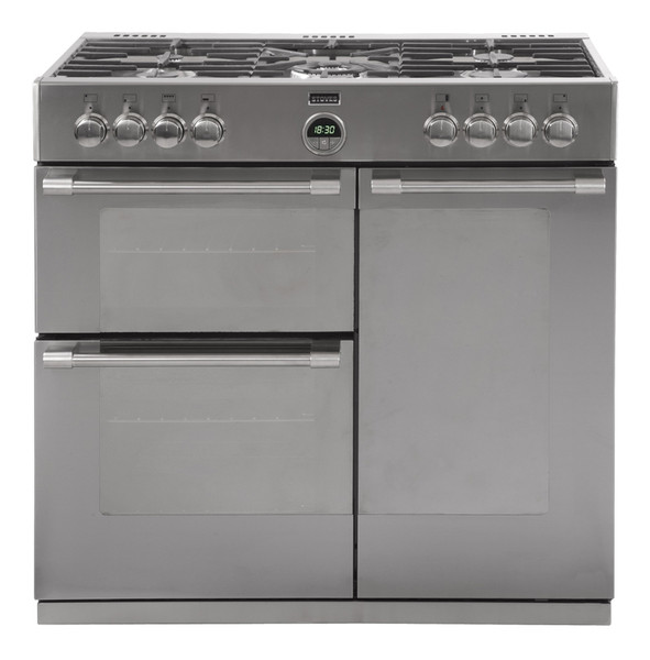 Stoves Sterling 900GT Freestanding Gas hob Stainless steel