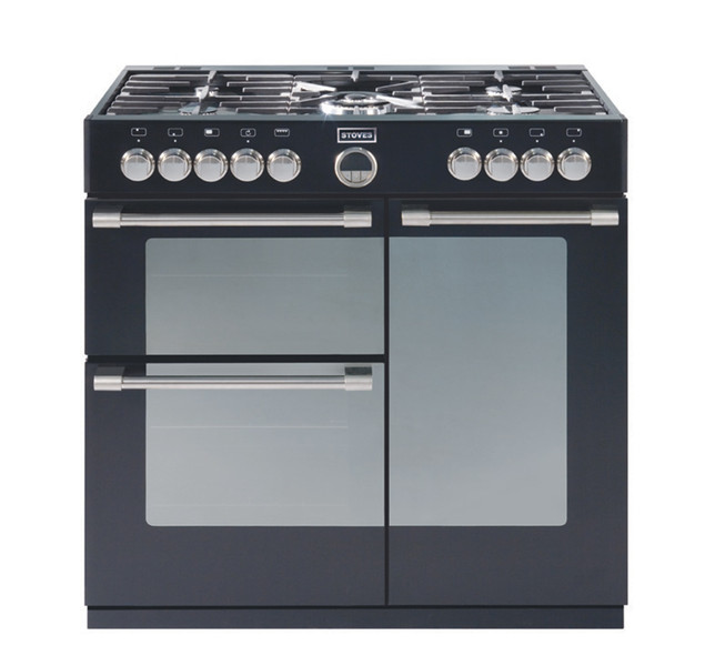 Stoves Sterling 900GT Отдельностоящий Gas hob Черный