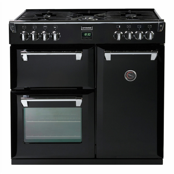 Stoves Richmond 900GT Freistehend Gas hob A Schwarz