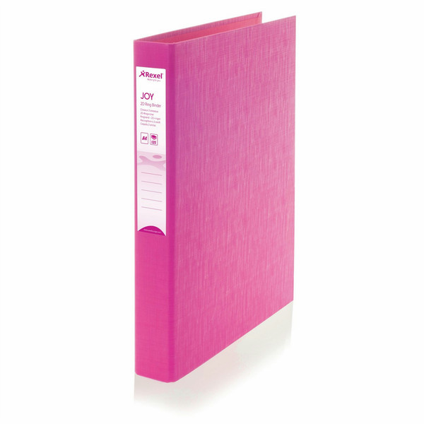 Rexel JOY 2D-Ringbuch, 25 mm, Pretty Pink