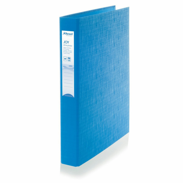 Rexel JOY 2 Ring Binder 25mm Blissful Blue