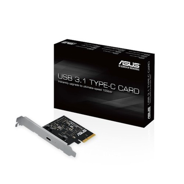 ASUS USB 3.1 TYPE-C CARD Внутренний USB 3.1 интерфейсная карта/адаптер