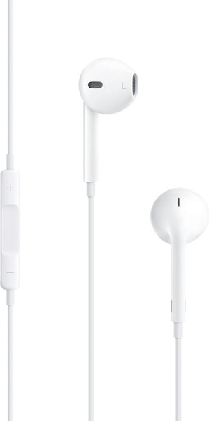 Telekom Apple EarPods Вкладыши Стереофонический Проводная Белый