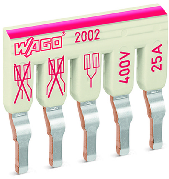 Wago 2002-475 Jumper bar electrical box accessory