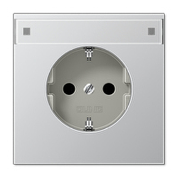 JUNG AL 2520 NA Schuko Aluminium socket-outlet