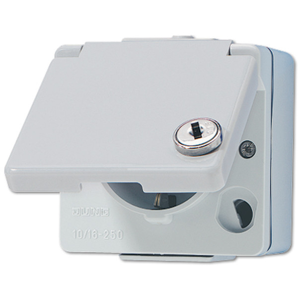 JUNG 620 WSL Type F (Schuko) outlet box
