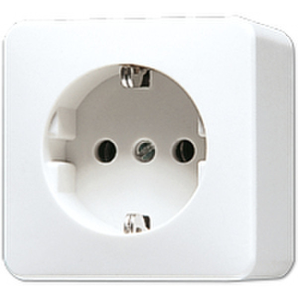 JUNG 620 A WW Schuko White socket-outlet