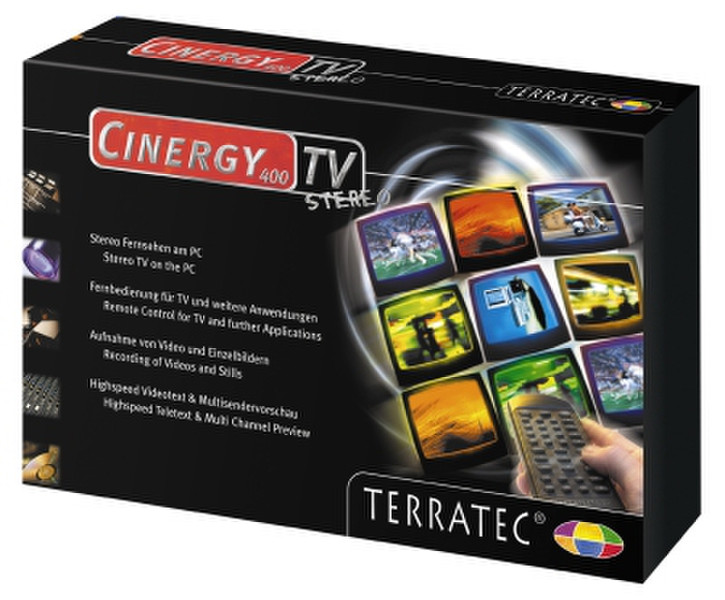 Terratec Cinergy 400 TV Eingebaut PCI