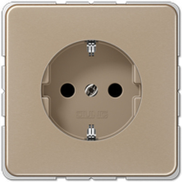 JUNG CD 520 GB Schuko Bronze,Gold socket-outlet