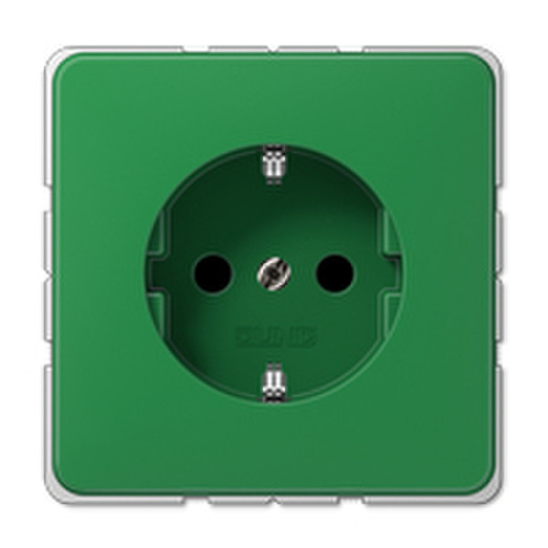 JUNG CD 520 GN Schuko Green socket-outlet