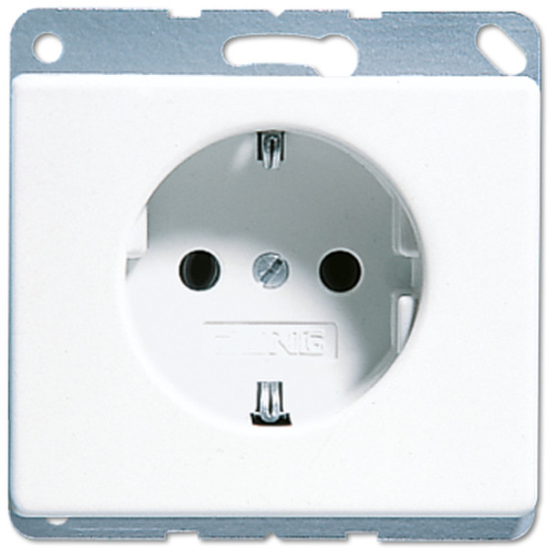 JUNG SL 520 WW Type F (Schuko) White outlet box