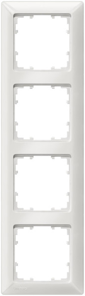 Siemens 5TG25540 Titanium,White switch plate/outlet cover