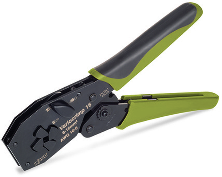 Wago 206-216 Crimping tool Black,Green cable crimper