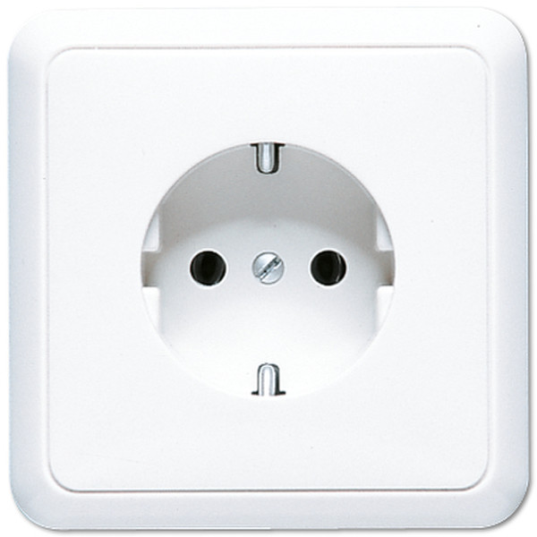 JUNG 5520 WW Type F (Schuko) White outlet box