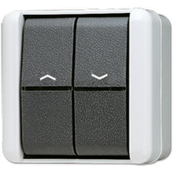 JUNG 839 VW 1P Black,White electrical switch