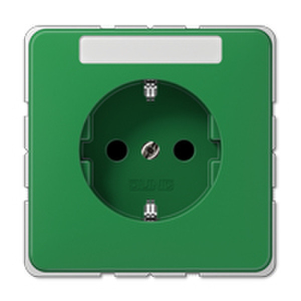 JUNG CD 520 NA GN Schuko Green socket-outlet