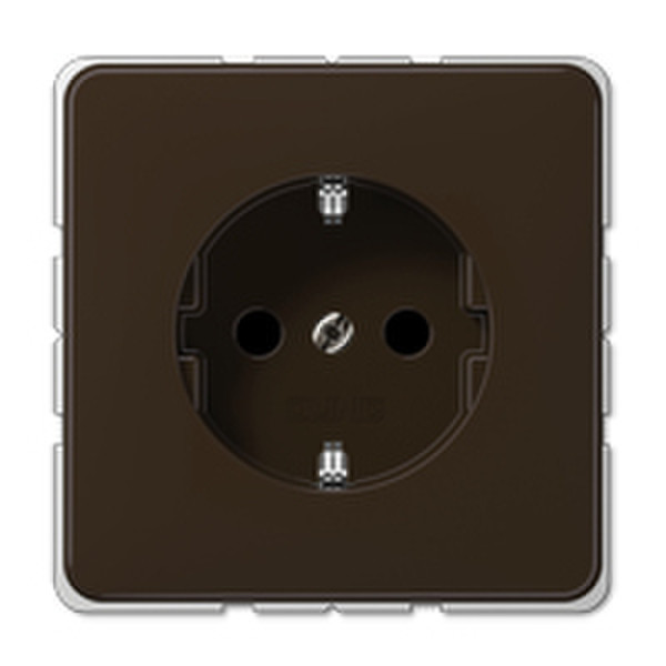 JUNG CD 520 BR Schuko Brown socket-outlet