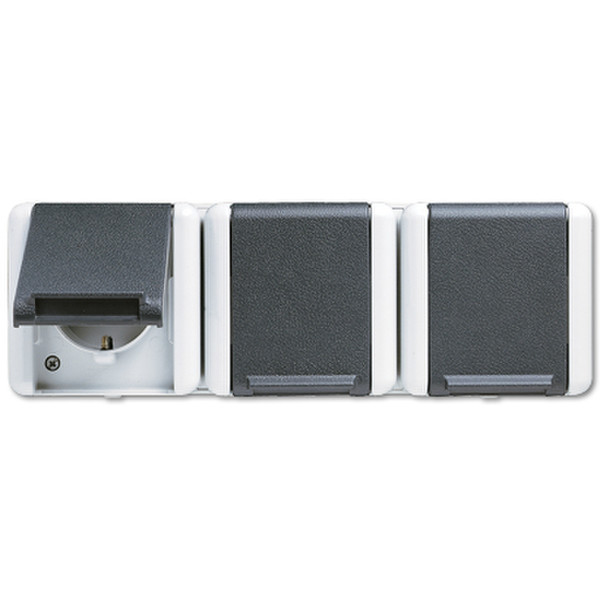 JUNG 8230 W Type F (Schuko) outlet box