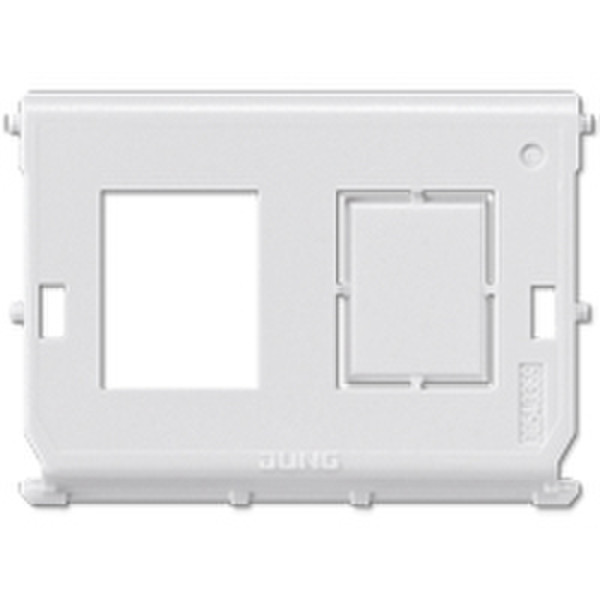 JUNG 54-2WE Weiß Schalterplatte & Steckdosenabdeckung