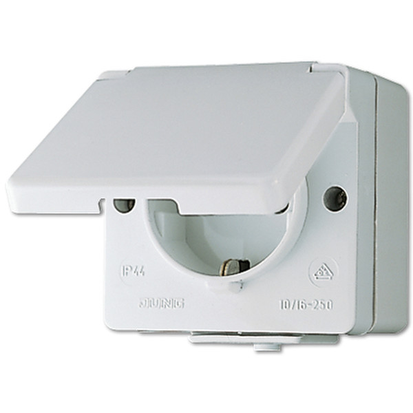 JUNG 620 WX Type F (Schuko) outlet box