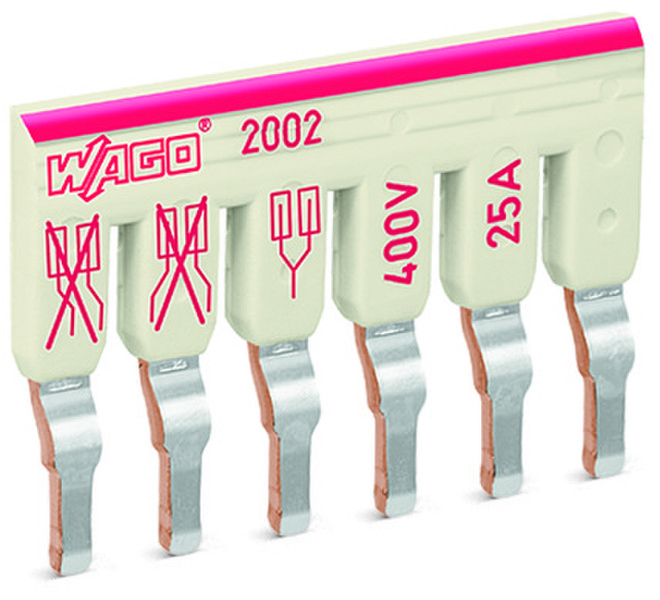 Wago 2002-476 Jumper bar electrical box accessory