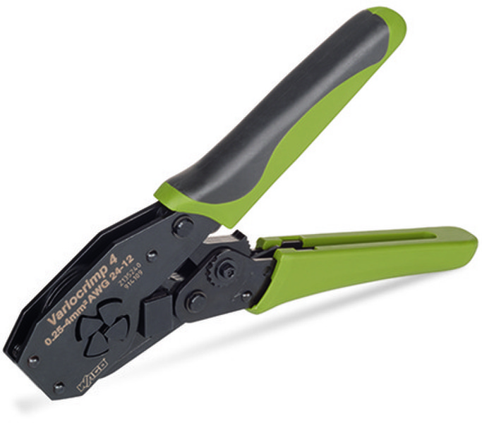 Wago 206-204 Crimping tool Black,Green cable crimper