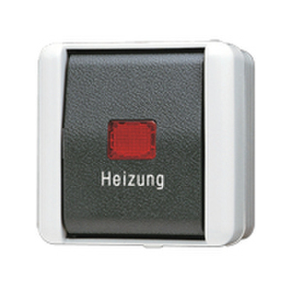JUNG 806 HW 1P Black,White electrical switch