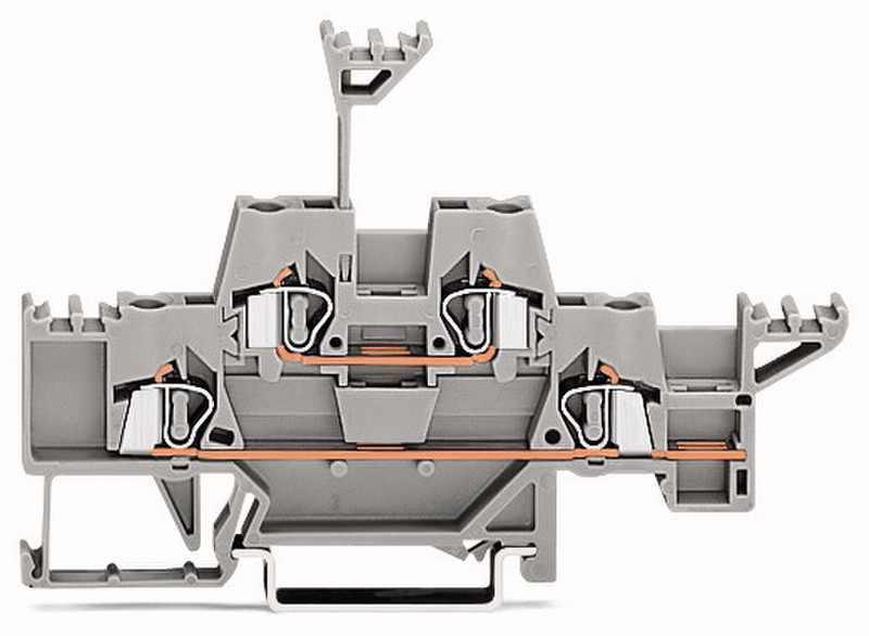 Wago 280-543 4P Grey electrical terminal block