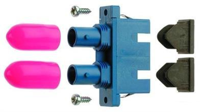 Telegärtner J08082A0010 SC/ST 1pc(s) Blue,Pink fiber optic adapter