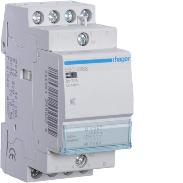 Hager ESC428S 4P electrical relay