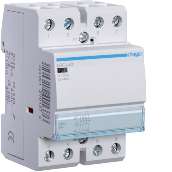 Hager ESC441 4P electrical relay