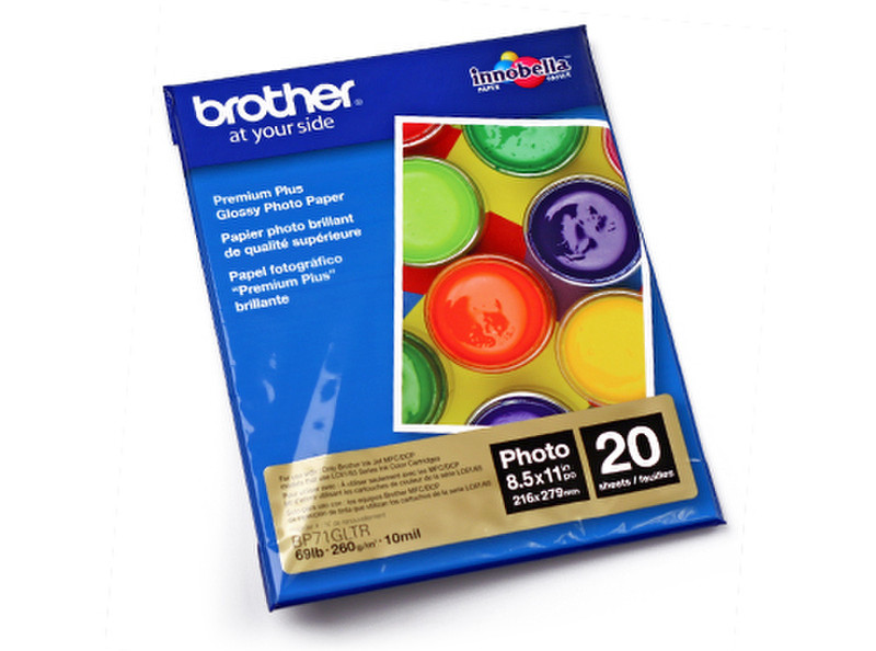 Brother Letter-size Glossy Photo Paper photo paper