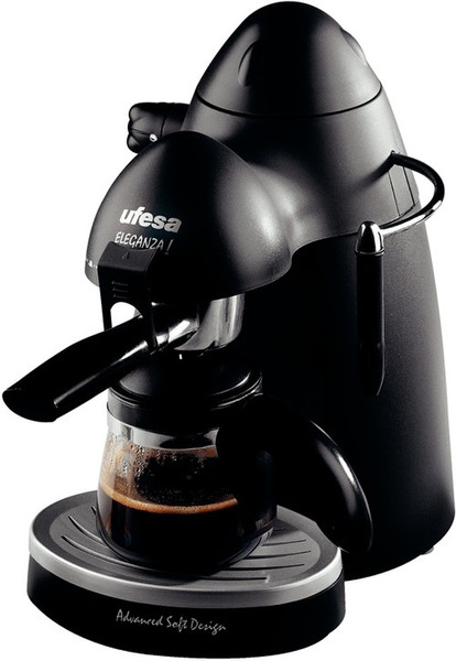 Ufesa CE7120 Eleganza Espresso machine 4cups Black