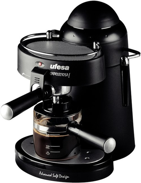 Ufesa CE7115 Capricciosa Espresso machine 2чашек Черный
