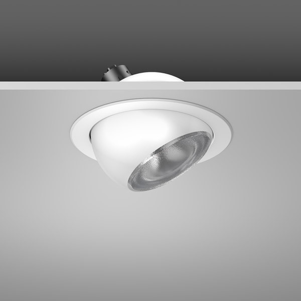 RZB 91164.002 Indoor Recessed lighting spot E27 D White lighting spot