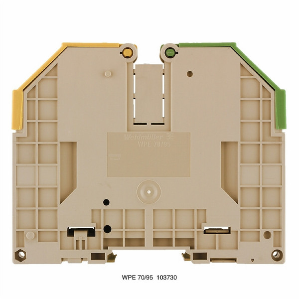 Weidmüller 1037300000 Grün, Gelb Elektrischer Anschlussblock